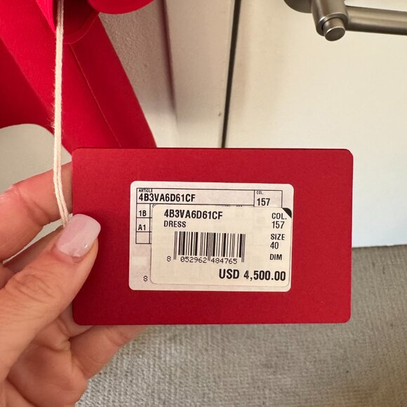 Red Valentino Couture Dress - Picture 3 of 6